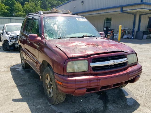 2CNBJ634136905152 - 2003 CHEVROLET TRACKER LT RED photo 1