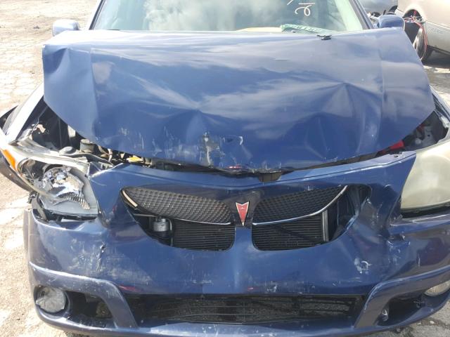 5Y2SM67806Z400530 - 2006 PONTIAC VIBE BLUE photo 7