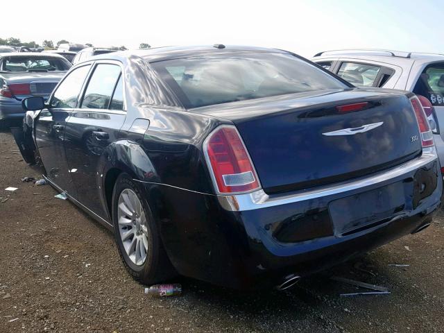 2C3CCAAG5DH595357 - 2013 CHRYSLER 300 BLACK photo 3