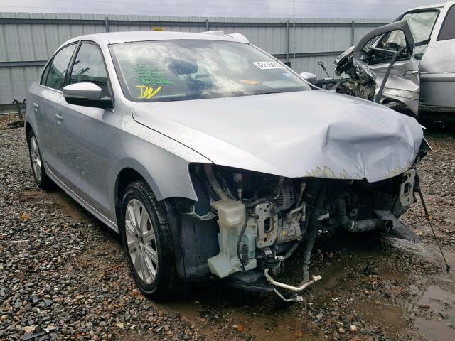 3VWLL7AJ2DM446610 - 2013 VOLKSWAGEN JETTA TDI SILVER photo 1