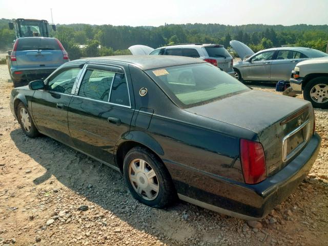 1G6KD54Y93U116193 - 2003 CADILLAC DEVILLE BLACK photo 3