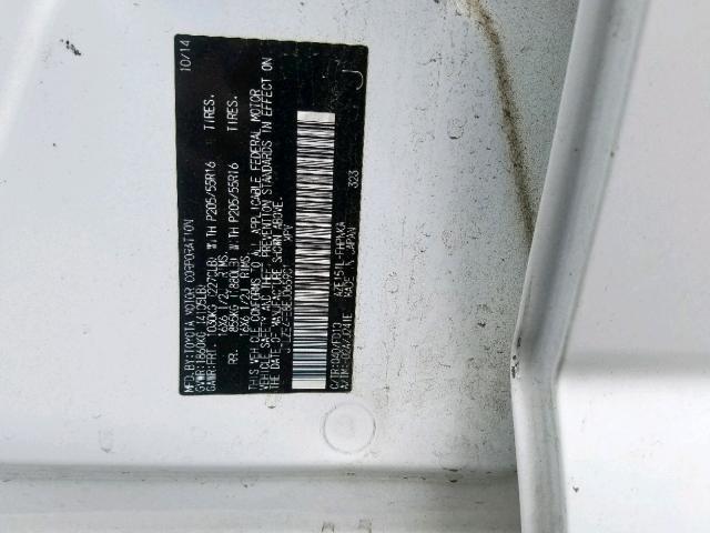 JTLZE4FE8EJ065901 - 2014 TOYOTA SCION XB 白色 照片 10