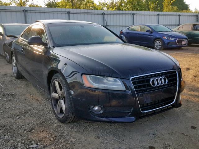 WAUDK78T99A016494 - 2009 AUDI A5 QUATTRO BLACK photo 1