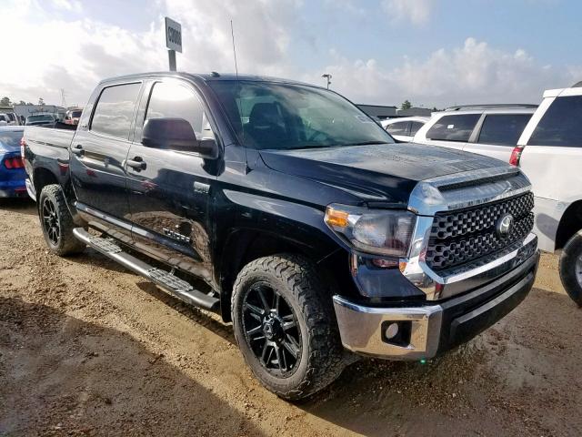 5TFDY5F11JX700951 - 2018 TOYOTA TUNDRA CRE BLACK photo 1