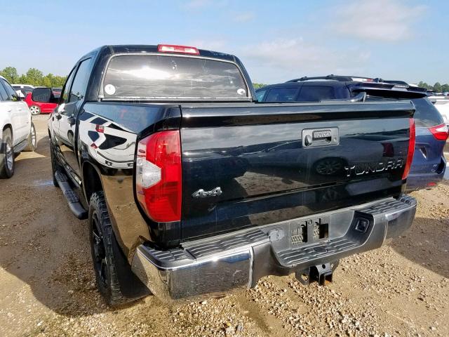 5TFDY5F11JX700951 - 2018 TOYOTA TUNDRA CRE BLACK photo 3