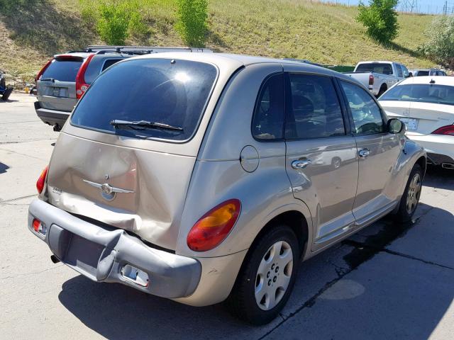 3C4FY48B63T594472 - 2003 CHRYSLER PT CRUISER GOLD photo 4