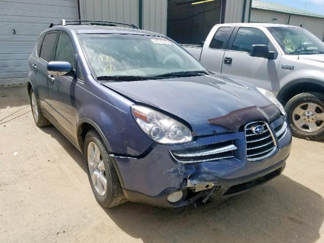 4S4WX85C264411162 - 2006 SUBARU B9 TRIBECA BLUE photo 1