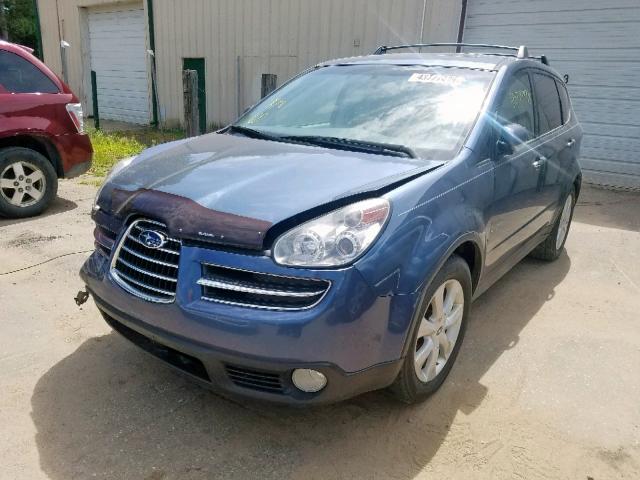 4S4WX85C264411162 - 2006 SUBARU B9 TRIBECA BLUE photo 2