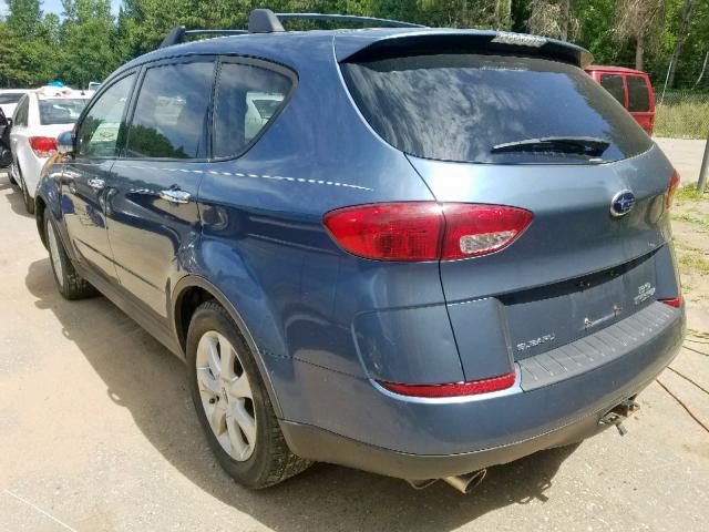 4S4WX85C264411162 - 2006 SUBARU B9 TRIBECA BLUE photo 3