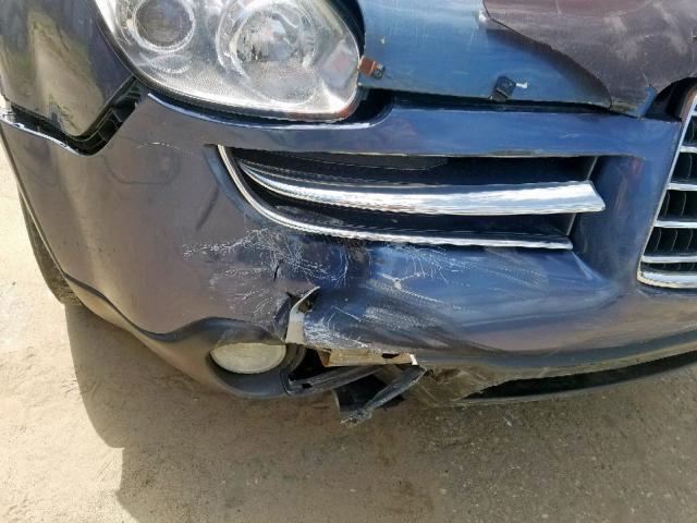 4S4WX85C264411162 - 2006 SUBARU B9 TRIBECA BLUE photo 9