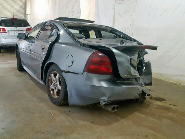 2G2WR524741259967 - 2004 PONTIAC GRAND PRIX GRAY photo 3