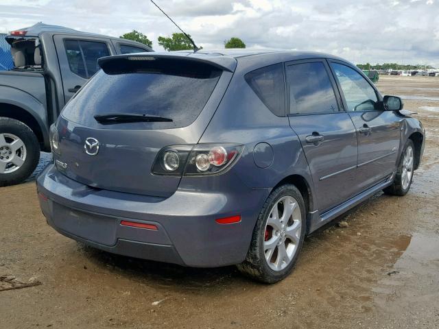 JM1BK144071682341 - 2007 MAZDA 3 HATCHBAC CHARCOAL photo 4