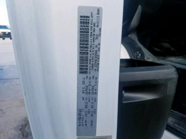 3C6TRVAG1HE525848 - 2017 RAM PROMASTER 白色 照片 10