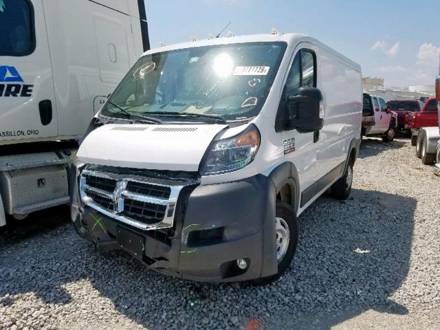 3C6TRVAG1HE525848 - 2017 RAM PROMASTER 白色 照片 2