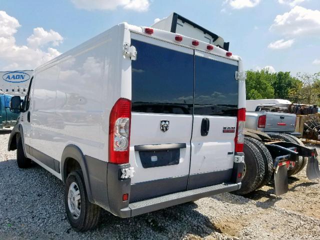 3C6TRVAG1HE525848 - 2017 RAM PROMASTER 白色 照片 3