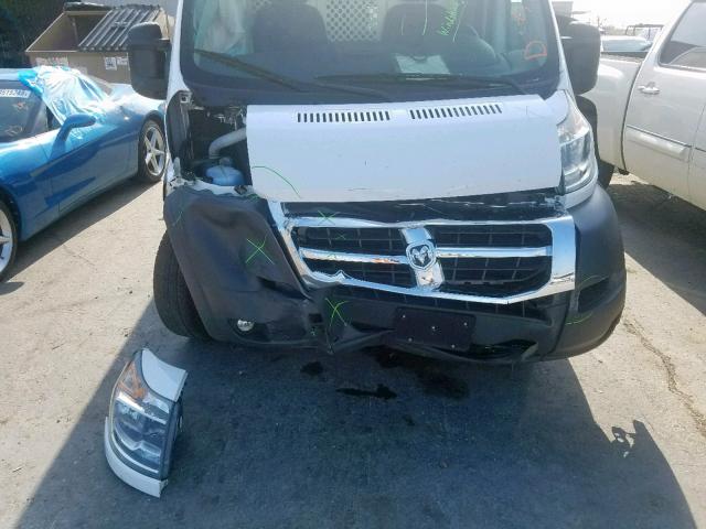 3C6TRVAG1HE525848 - 2017 RAM PROMASTER 白色 照片 9