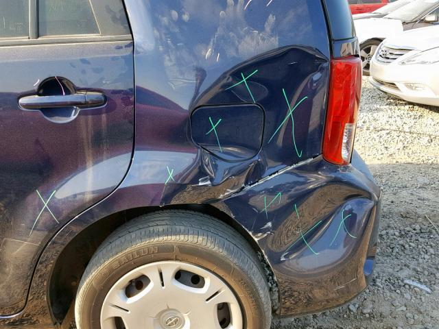 JTLZE4FE3DJ041052 - 2013 TOYOTA SCION XB 蓝色 照片 9