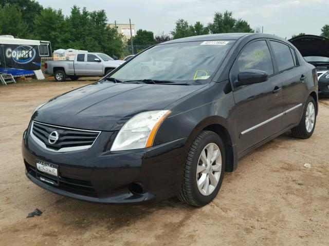 3N1AB6AP9BL642190 - 2011 NISSAN SENTRA 2.0 BROWN photo 2