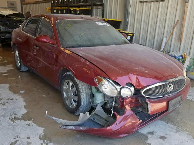 2G4WC532251313103 - 2005 BUICK LACROSSE C RED photo 1