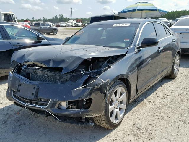 1G6AA5RA5D0131511 - 2013 CADILLAC ATS BLACK photo 2