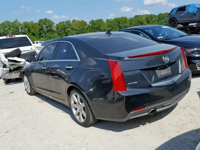 1G6AA5RA5D0131511 - 2013 CADILLAC ATS BLACK photo 3