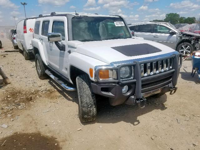 5GTDN136468155064 - 2006 HUMMER H3 WHITE photo 1