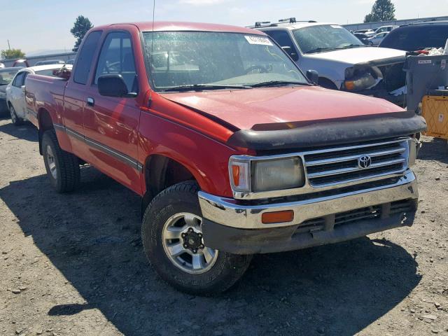 JT4UN22D7T0024704 - 1996 TOYOTA T100 XTRAC RED photo 1