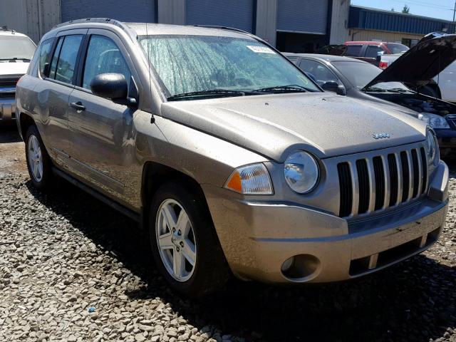 1J8FT47018D744363 - 2008 JEEP COMPASS SP ყავისფერი ფოტო 1