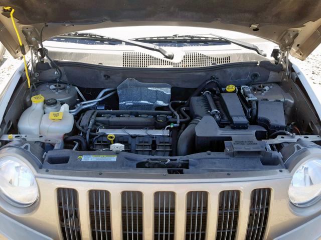 1J8FT47018D744363 - 2008 JEEP COMPASS SP ყავისფერი ფოტო 7