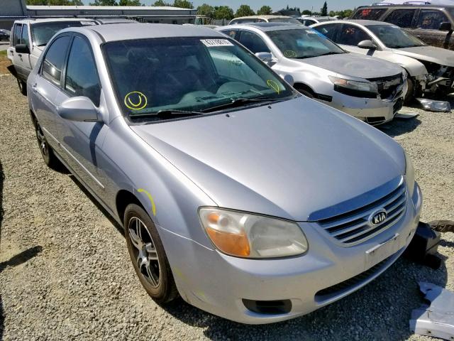 KNAFE122375428736 - 2007 KIA SPECTRA EX SILVER photo 1