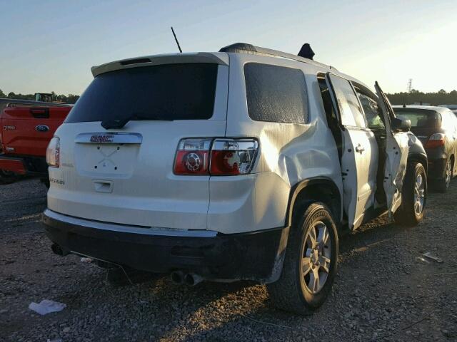 1GKKRPED4BJ284236 - 2011 GMC ACADIA SLE WHITE photo 4