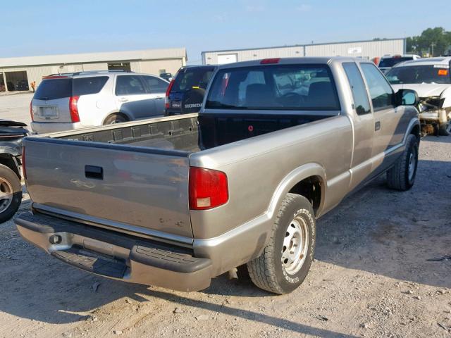 1GTDT19W728206894 - 2002 GMC SONOMA TAN photo 4