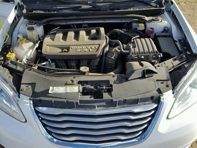 1C3CCBBB9DN727410 - 2013 CHRYSLER 200 TOURIN WHITE photo 7