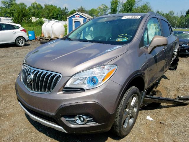 KL4CJFSB3DB137353 - 2013 BUICK ENCORE CON TAN photo 2