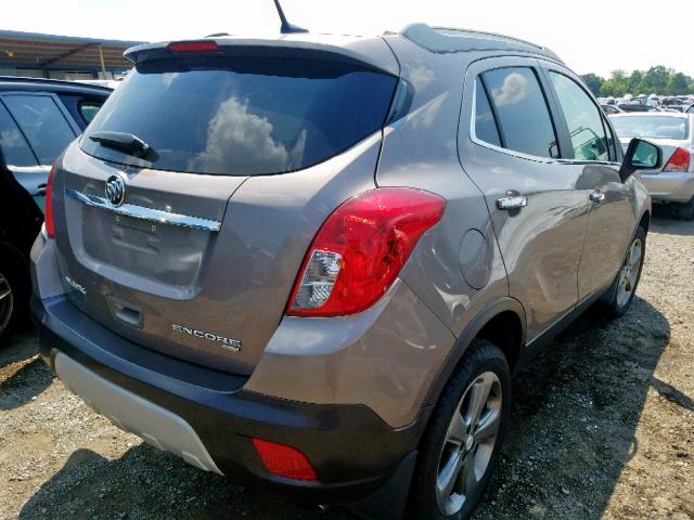 KL4CJFSB3DB137353 - 2013 BUICK ENCORE CON TAN photo 4