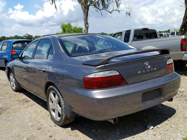 19UUA56883A078809 - 2003 ACURA 3.2TL TYPE GRAY photo 3