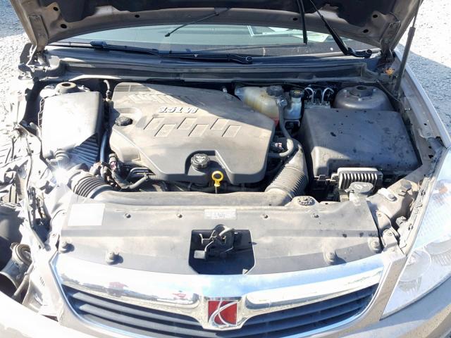 1G8ZS57N08F135868 - 2008 SATURN AURA XE TAN photo 7