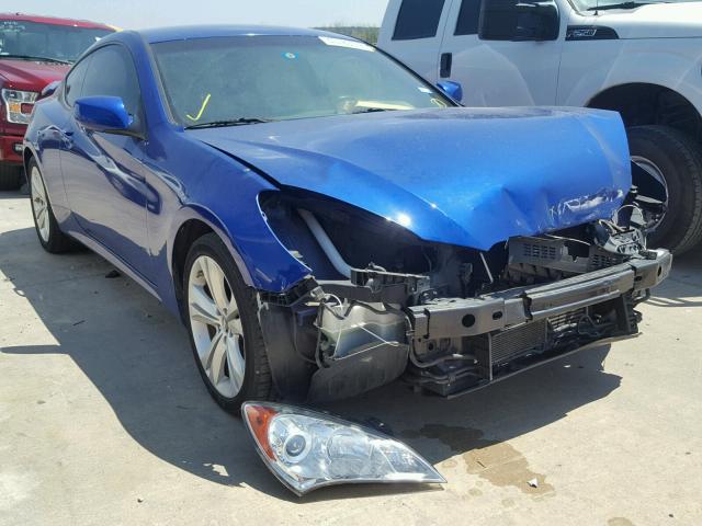 KMHHT6KD6CU079065 - 2012 HYUNDAI GENESIS CO BLUE photo 1