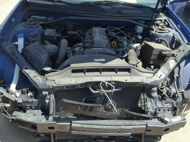 KMHHT6KD6CU079065 - 2012 HYUNDAI GENESIS CO BLUE photo 7