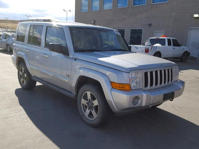 1J8HG48KX6C260840 - 2006 JEEP COMMANDER Gümüş foto 1