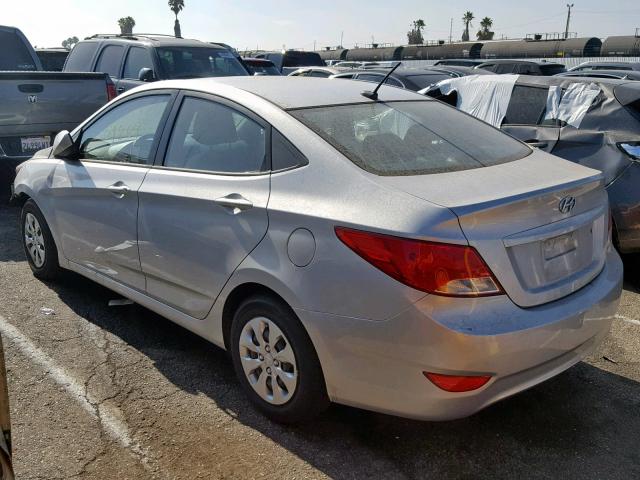 KMHCT4AEXGU950144 - 2016 HYUNDAI ACCENT SE SILVER photo 3