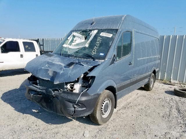 WD3PE7CD0JP633298 - 2018 FREIGHTLINER SPRINTER 2 GRAY photo 2