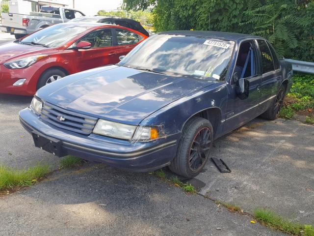 2G1WL54T3R9108336 - 1994 CHEVROLET LUMINA BLUE photo 2