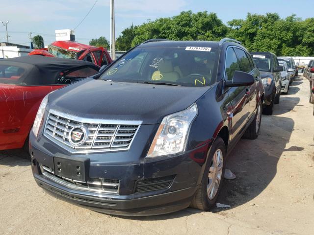 3GYFNEE31ES539412 - 2014 CADILLAC SRX LUXURY GRAY photo 2