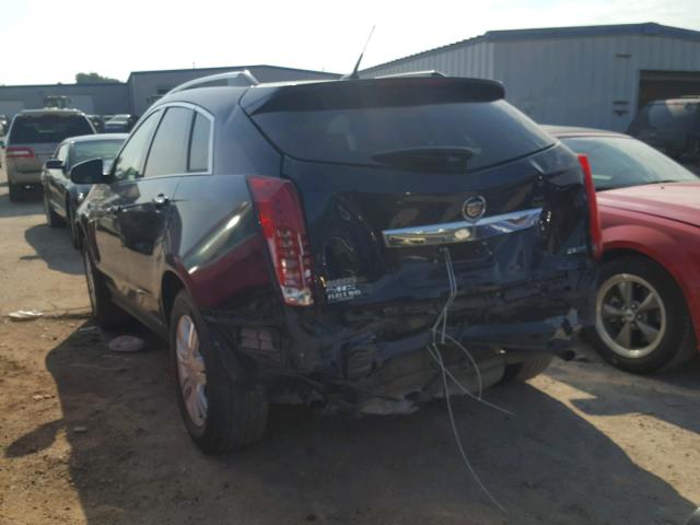 3GYFNEE31ES539412 - 2014 CADILLAC SRX LUXURY GRAY photo 3