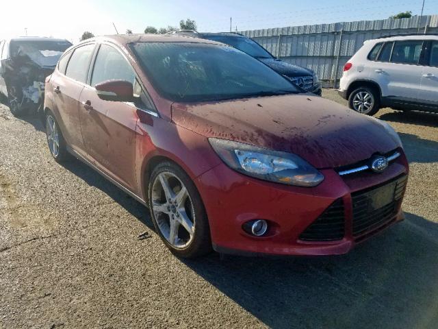 1FADP3N21EL131698 - 2014 FORD FOCUS TITA RED photo 1