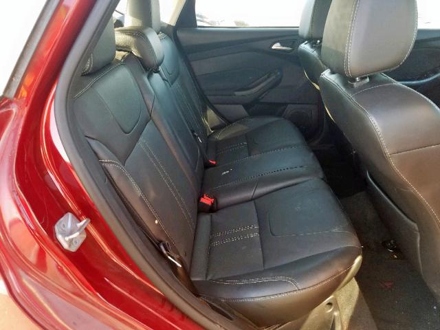 1FADP3N21EL131698 - 2014 FORD FOCUS TITA RED photo 6