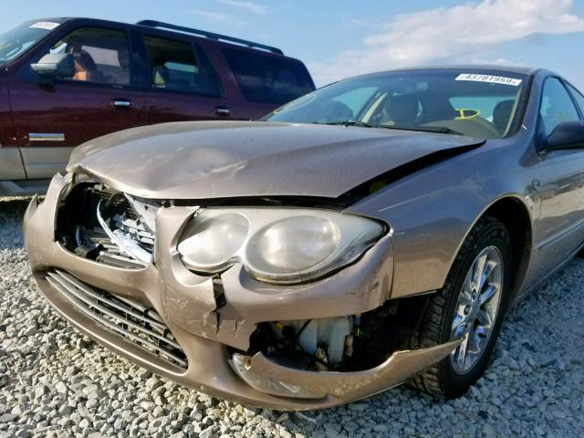 2C3HE66G4YH204906 - 2000 CHRYSLER 300M BROWN photo 9