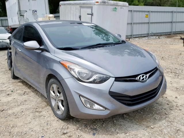 KMHDH6AE7DU020375 - 2013 HYUNDAI ELANTRA CO GRAY photo 1