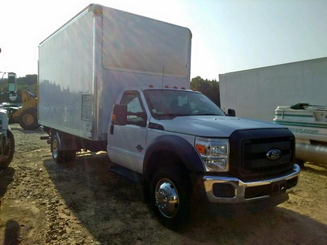 1FDUF5GT1CEB65703 - 2012 FORD F550 SUPER WHITE photo 1